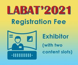 LABAT '2021: Exhibitor incl. 1 virtual booth with 2 content slots