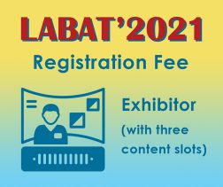LABAT '2021: Exhibitor incl. 1 virtual booth with 3 content slots