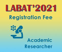 LABAT '21: Academic Representative LABAT '21: Academic Representative