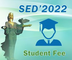 SED 2022: Student fee SED 2022: Student fee